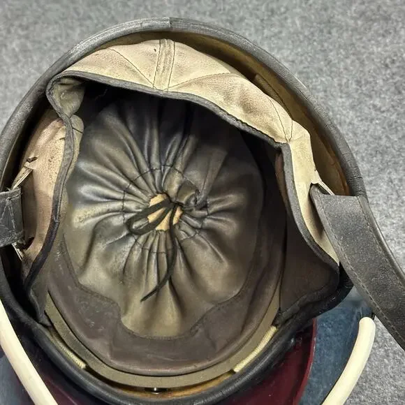 Vintage 1960's Kangol Spacemaster Helmet Size 2 W/ Bell Visor Bubble Shield RARE - Picture 8 of 15